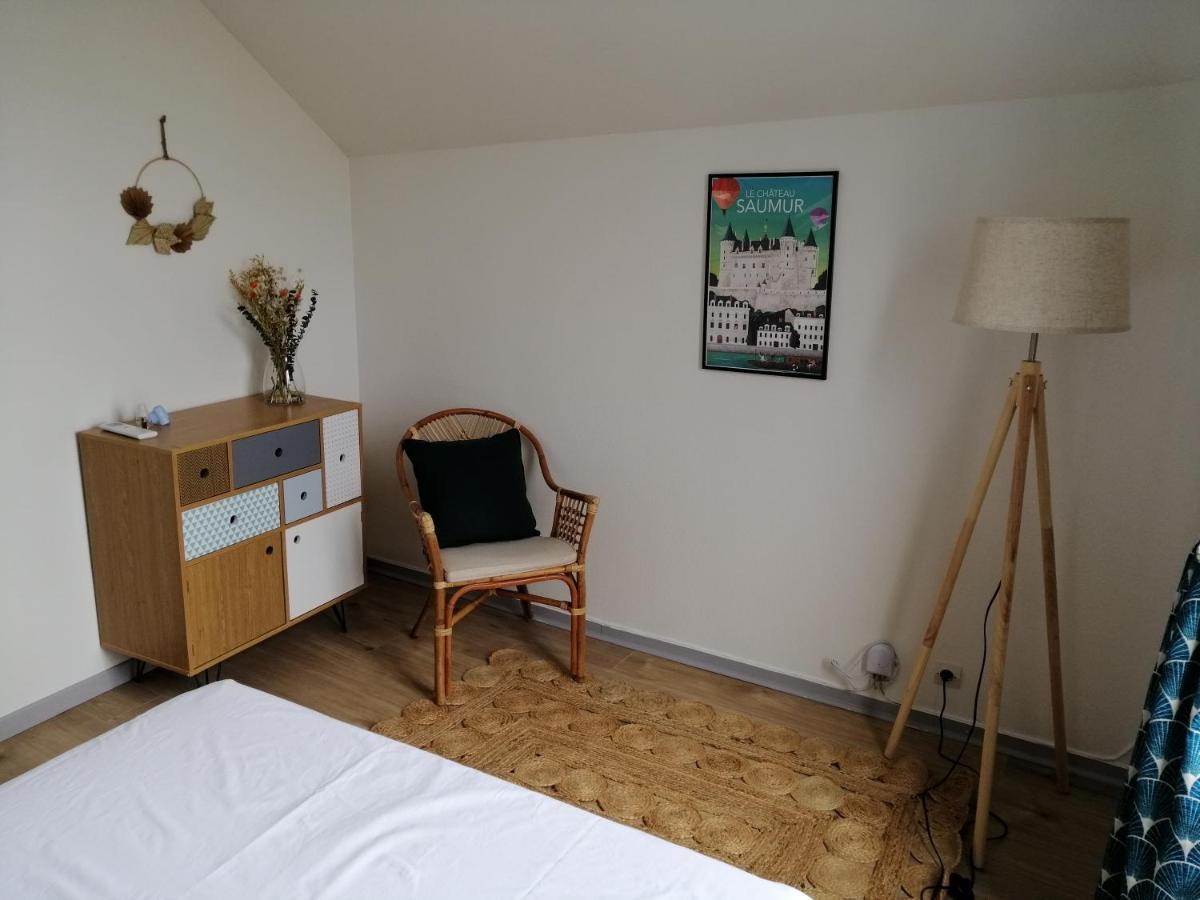 Bel Appt 3 Pieces, A L'Etage, Jardin Privatif, Au Calme, 10 Mn Saumur Et Cnpe Varennes-sur-Loire Exteriér fotografie
